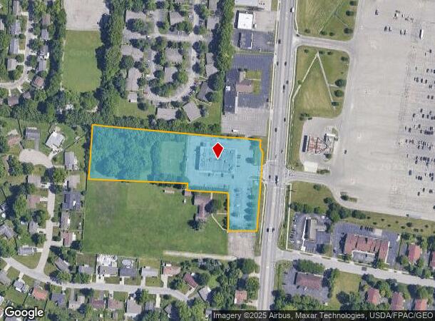  5901 Springboro Pike, Dayton, OH Parcel Map