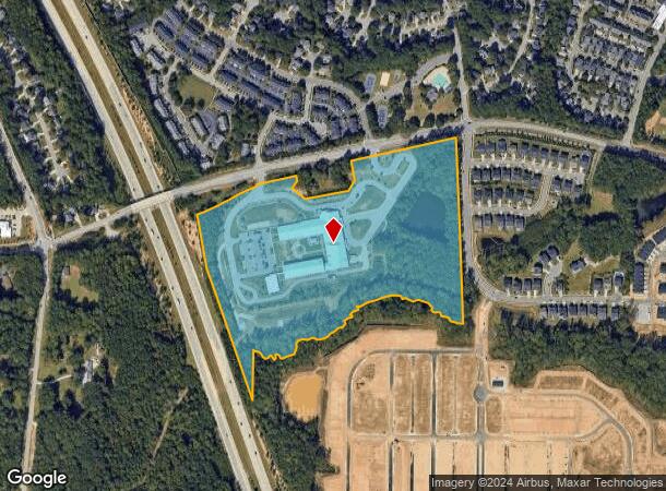  6601 Apex Barbecue Rd, Apex, NC Parcel Map