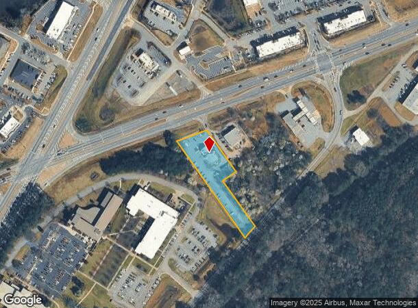  820 Hull Rd, Athens, GA Parcel Map