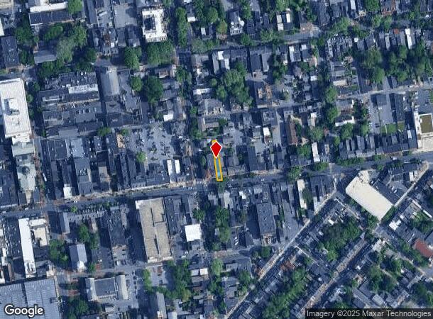  205 E King St, Lancaster, PA Parcel Map