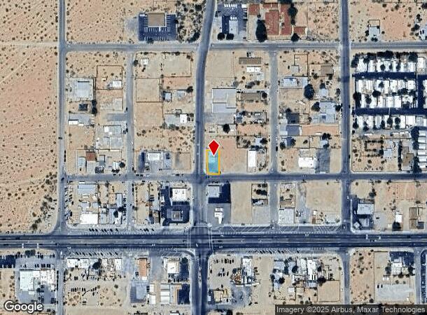  6441 Park Blvd, Joshua Tree, CA Parcel Map