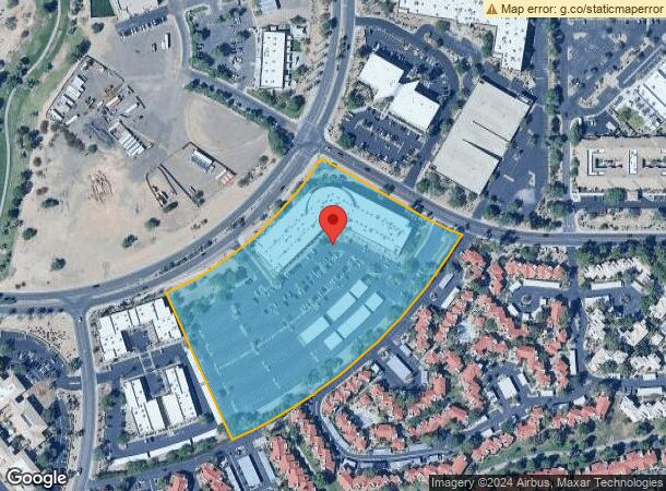  9201 E Mountain View Rd, Scottsdale, AZ Parcel Map