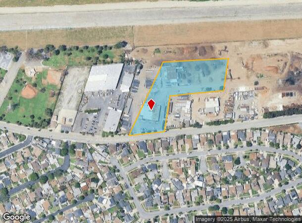 9441 Kruse Rd, Pico Rivera, CA Parcel Map