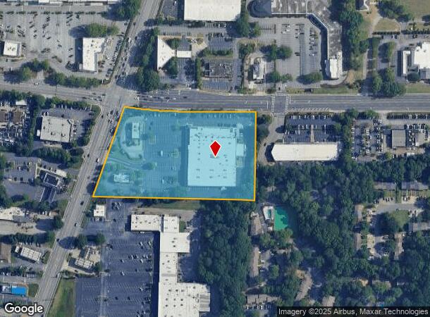 10695 Alpharetta Hwy, Roswell, GA Parcel Map