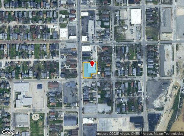 1408 N Wells St, Fort Wayne, IN Parcel Map