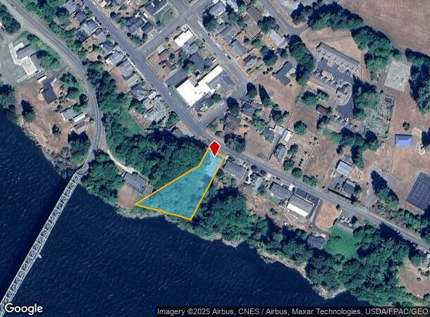 520 Columbia St, Cathlamet, WA Parcel Map