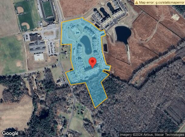  9800 Shore Break Ln, Berlin, MD Parcel Map