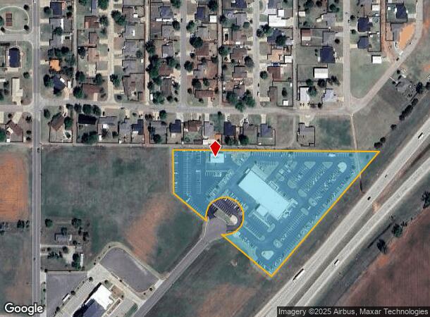 3100 W 3Rd St, Elk City, OK Parcel Map