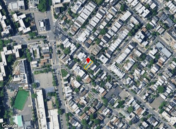  1711 Zerega Ave, Bronx, NY Parcel Map