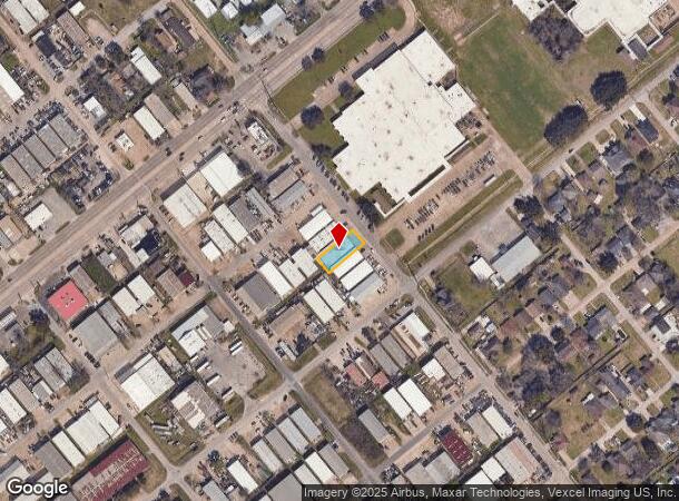  1510 Austin St, South Houston, TX Parcel Map