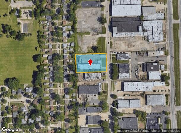 23663 Pinewood St, Warren, MI Parcel Map