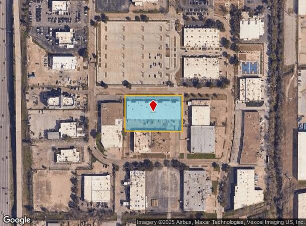 2512 Program Dr, Dallas, TX Parcel Map