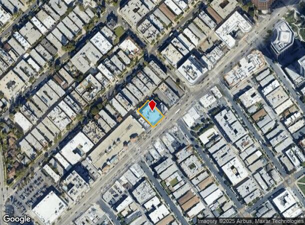 11925 Wilshire Blvd, Los Angeles, CA Parcel Map