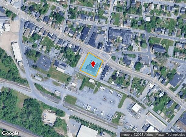  185 2Nd St, Highspire, PA Parcel Map