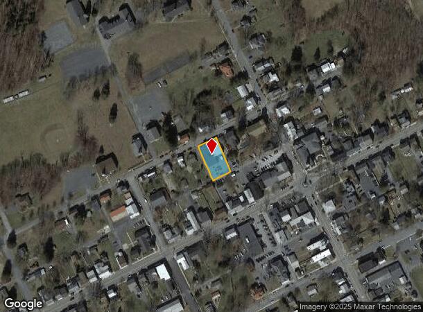  23 W High St, New Bloomfield, PA Parcel Map