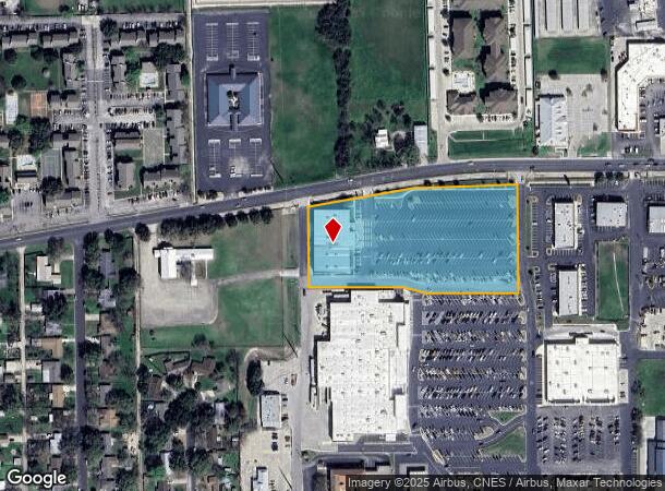 1373 E Walnut St, Seguin, TX Parcel Map