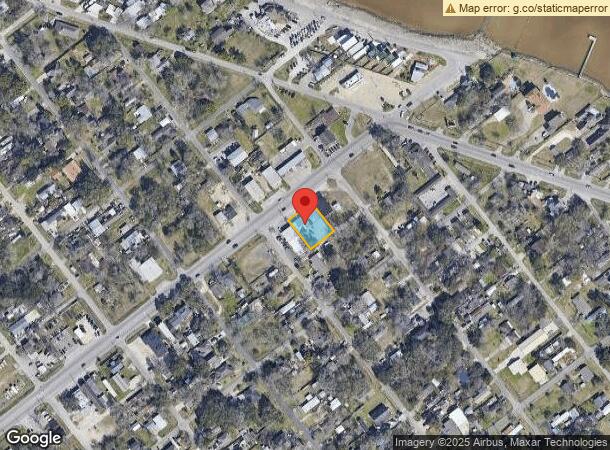  127 Grand Ave, Bacliff, TX Parcel Map