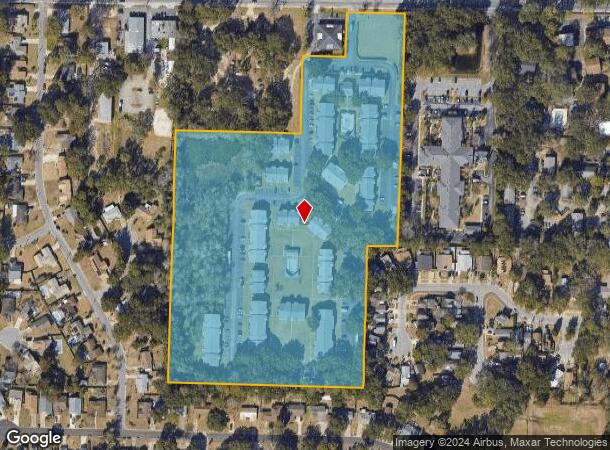  3205 E Olive Rd, Pensacola, FL Parcel Map