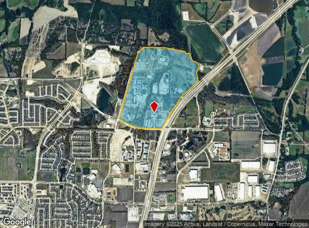 2100 Bloomdale Rd, Mckinney, TX Parcel Map
