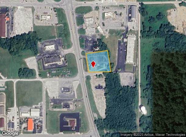 1007 N Main St, Cloverdale, IN Parcel Map