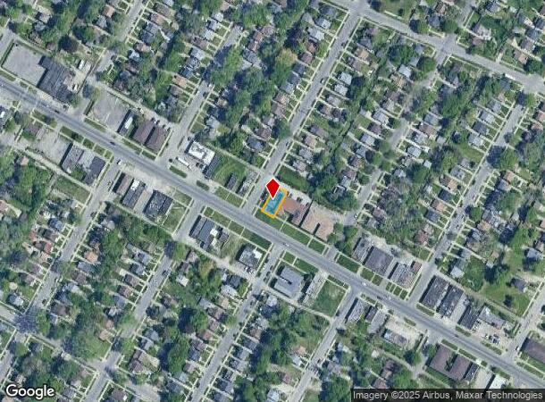  10440 Whittier St, Detroit, MI Parcel Map