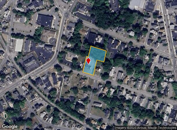  41 Harrison St, Taunton, MA Parcel Map