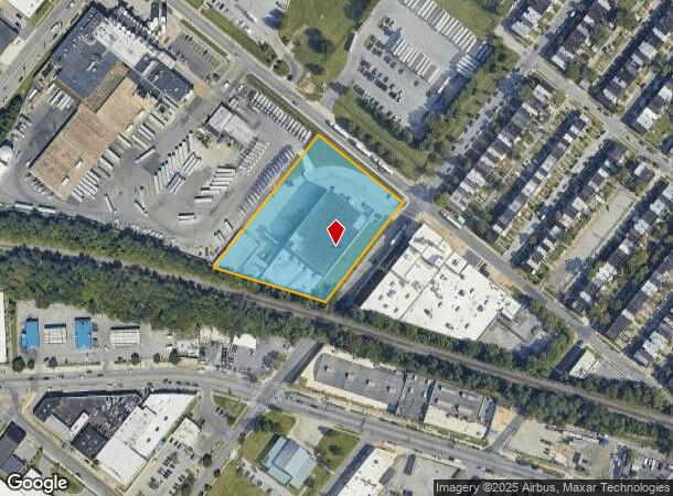 2524 Kirk Ave, Baltimore, MD Parcel Map