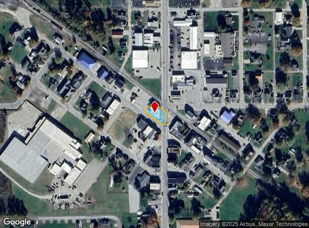  104 S Meridian St, Sunman, IN Parcel Map