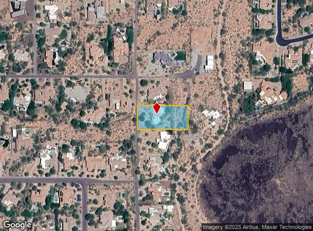  10125 N 131St Pl, Scottsdale, AZ Parcel Map