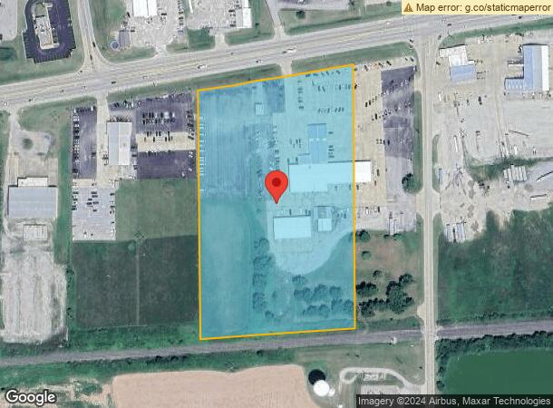  1815 W Main St, Salem, IL Parcel Map