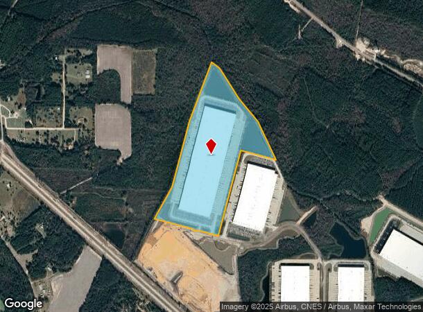 2008 Interstate Centre Blvd, Ellabell, GA Parcel Map