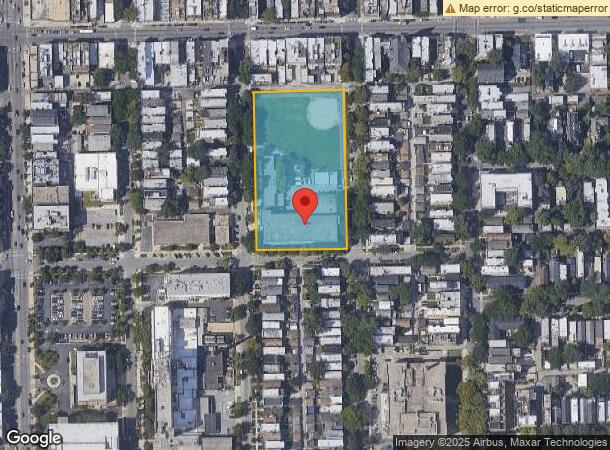  1501 N Oakley Blvd, Chicago, IL Parcel Map