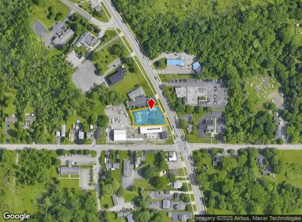  3726 N Buffalo St, Orchard Park, NY Parcel Map