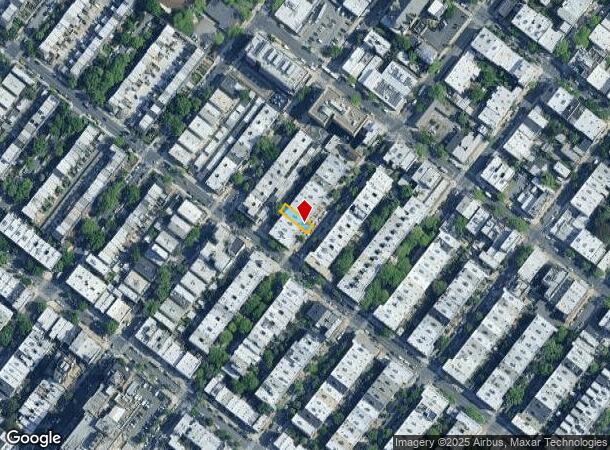  1707 Stanhope St, Ridgewood, NY Parcel Map