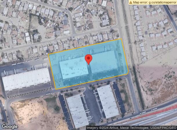  425 Pan American Dr, El Paso, TX Parcel Map