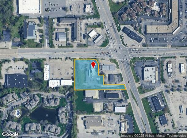  3633 W 86Th St, Indianapolis, IN Parcel Map