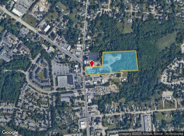  25 Main St, Reisterstown, MD Parcel Map