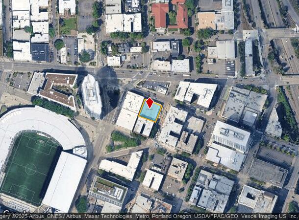  617 Sw 17Th Ave, Portland, OR Parcel Map