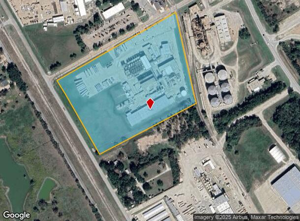  201 Cedar Rd, Ennis, TX Parcel Map