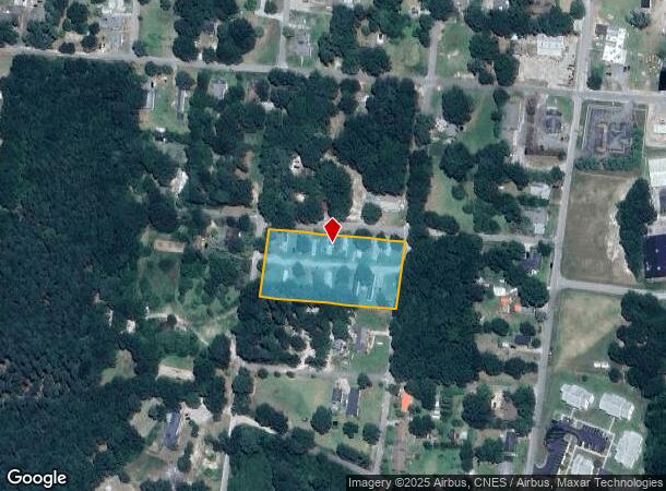 Lincoln Ave, Ellerbe, NC Parcel Map