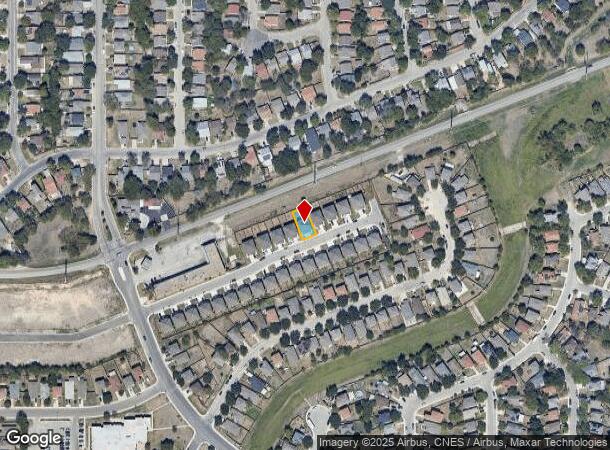 6249 Eddie Way, San Antonio, TX Parcel Map