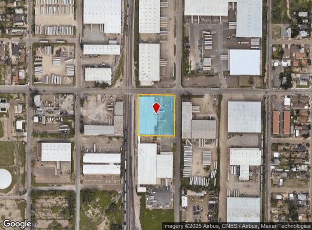  2121 Jefferson St, Laredo, TX Parcel Map