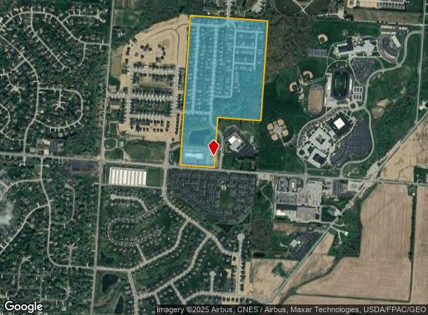 8140 Refugee Rd, Pickerington, OH Parcel Map