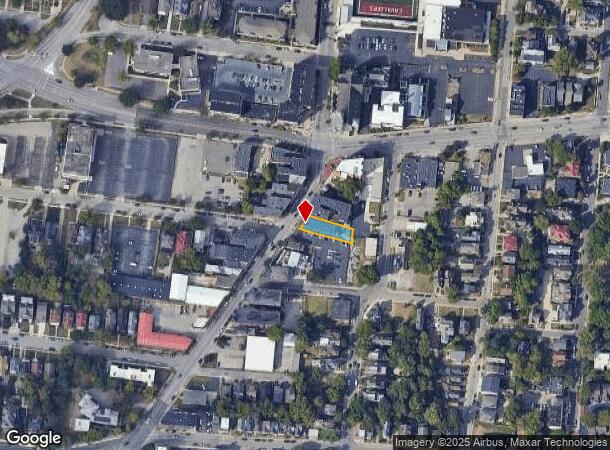 2800 Woodburn Ave, Cincinnati, OH Parcel Map