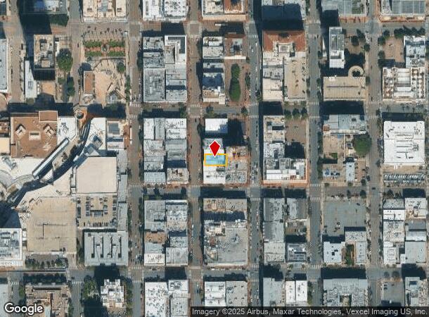825 5Th Ave, San Diego, CA Parcel Map