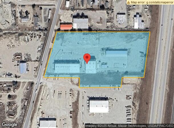  3245 Salt Creek Hwy, Casper, WY Parcel Map