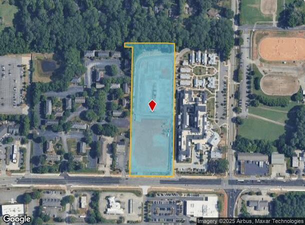 11940 Alpharetta Hwy, Alpharetta, GA Parcel Map