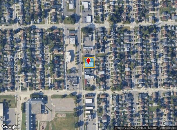 5850 Chase Rd, Dearborn, MI Parcel Map