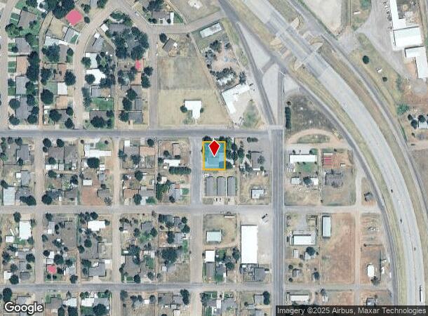 411 16Th St, Abernathy, TX Parcel Map
