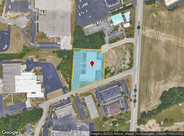  2578 Corporate Pl, Miamisburg, OH Parcel Map